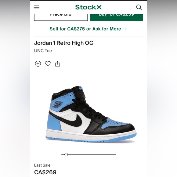 Nike Air Jordan 7Y Sneakers - Picture 2 of 2